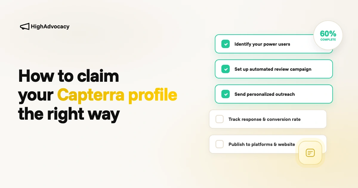 How to claim your Capterra profile