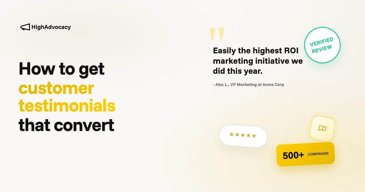 How to get customer testimonials for your website